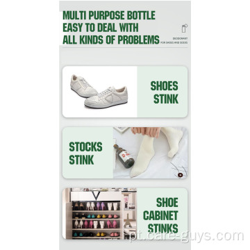 Certamente desodorante sapato de proteção de proteção máxima spray spray